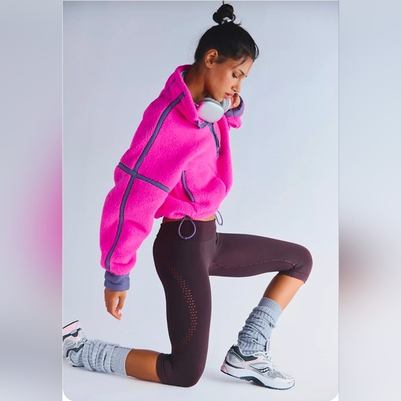 NWT Fp Movement Mountain High Half Zip Fleece Size Large - Picture 4 of 6